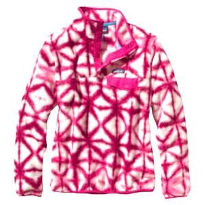 PATAGONIA Lightweight Synchilla Snap-T Fleece Pulllver Sweater Mock Purple